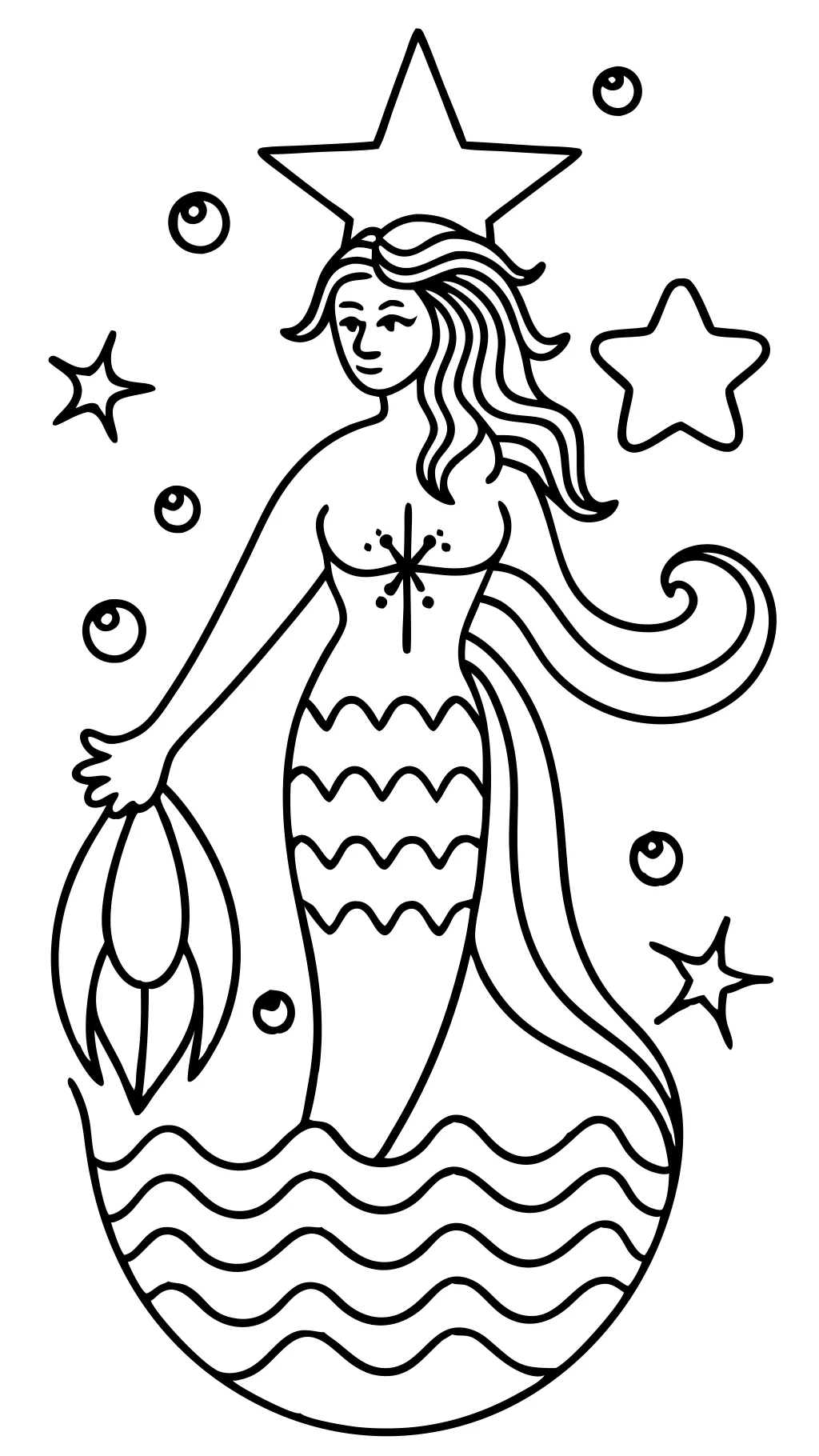 aquarius coloring pages